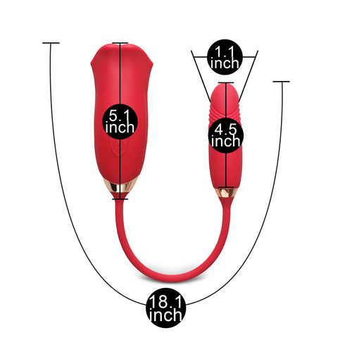 Big Mouth with Thrusting Vibrator
